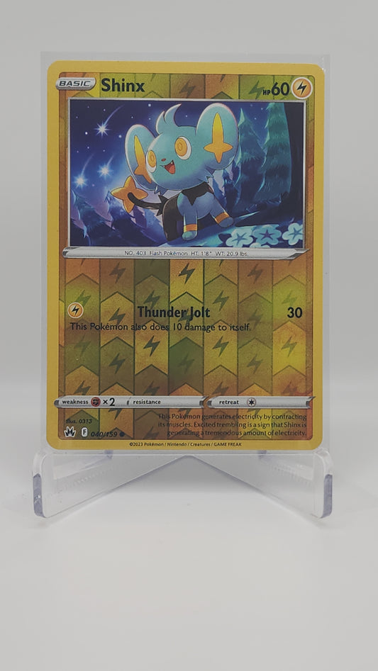 Shinx [Reverse Holo] 40/159 Corona Zenith de JCC Pokémon