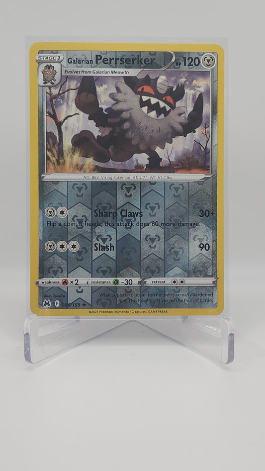 Perrserker de Galar [Reverse Holo] 85/159 Corona Zenith de JCC Pokémon