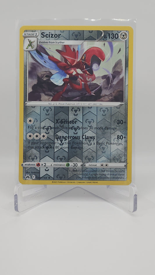 Scizor [Reverse Holo] 86/159 Corona Zenith de JCC Pokémon