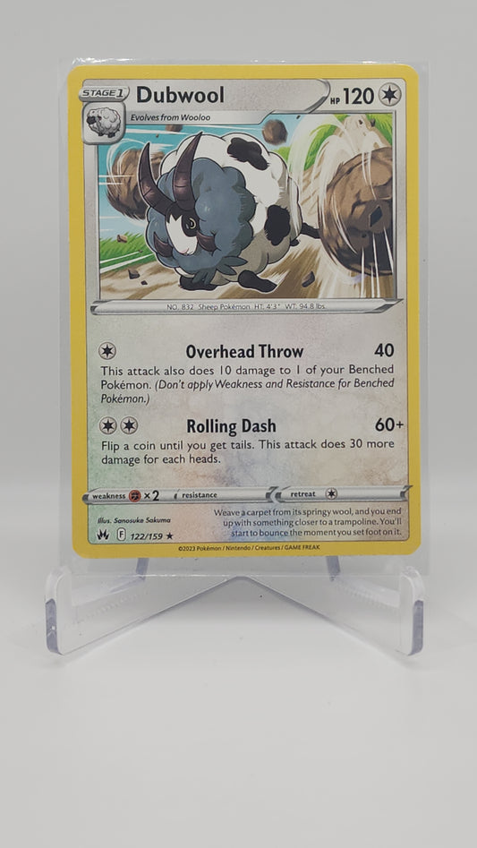 Dubwool 122/159 Pokémon TCG Crown Zenith