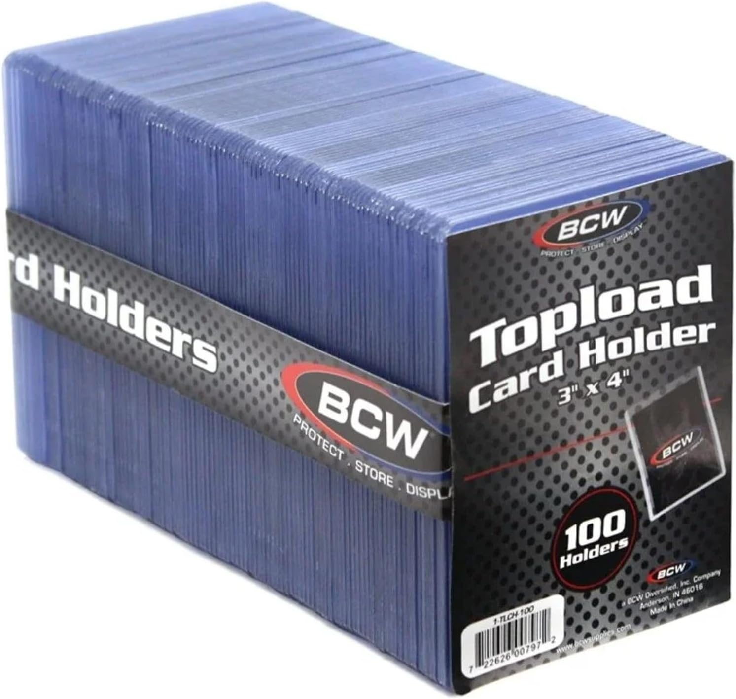 3x4 Topload Card Holder - Standard (100 CT. Pack)