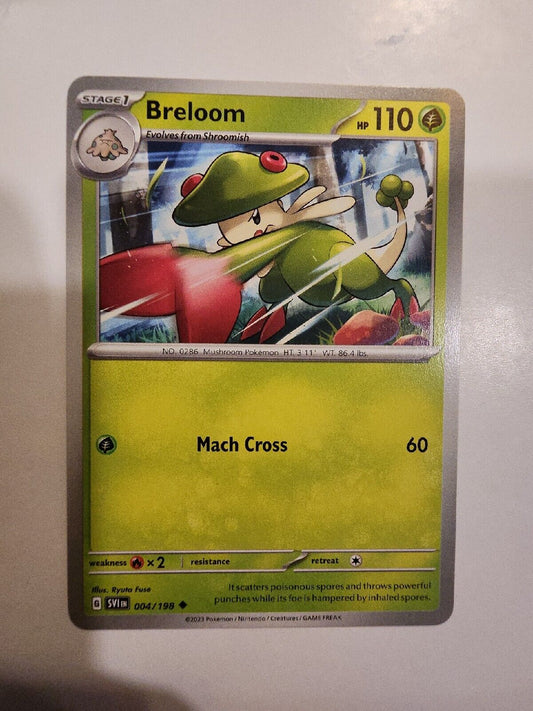 Breloom 4/198 Pokémon TGC Scarlet & Violet