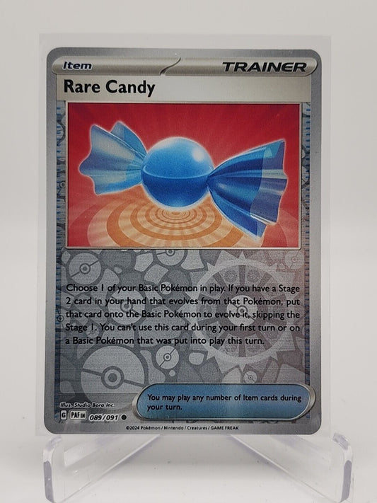 Rare Candy [Reverse Holo]  89/91 Pokémon TCG Paldean Fates