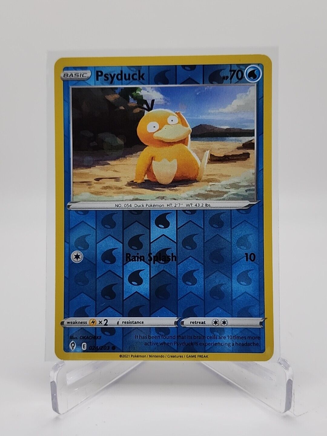 Psyduck [Reverse Holo]  24/203 Pokémon TCG Evolving Skies