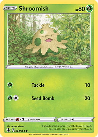 Shroomish  4/264 Pokémon TCG Fusion Strike