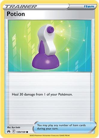 Potion  139/159 Pokémon TCG Crown Zenith