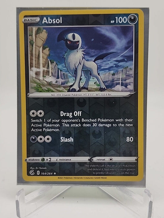 Absol [Reverse Holo]  164/264 Pokémon TCG Fusion Strike