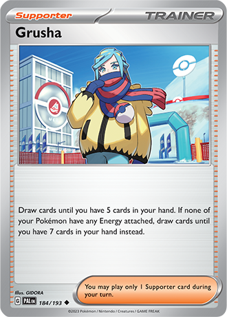 Grusha  184/193 Pokémon TCG Paldea Evolved