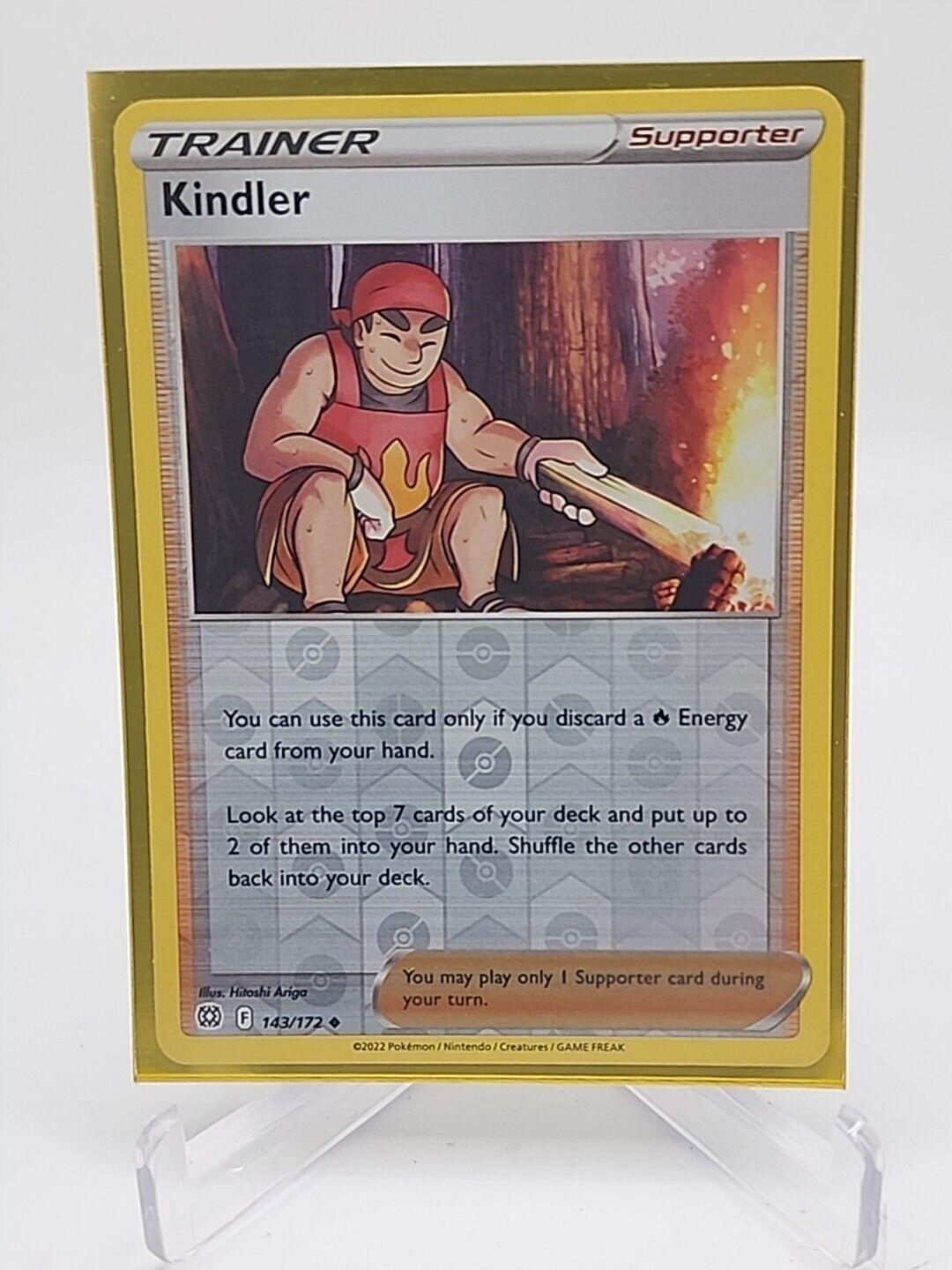 Kindler [Reverse Holo]  143/172 Pokémon TCG Brilliant Stars