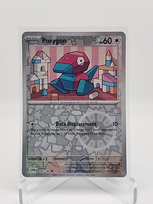 Porygon [Reverse Holo]  142/182 Pokémon TCG Paradox Rift