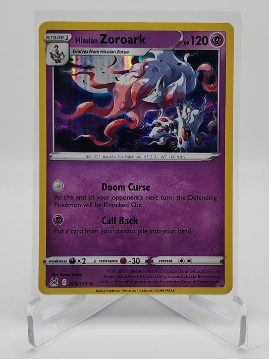 Hisuian Zoroark [Holo]  76/196 Pokémon TCG Lost Origin