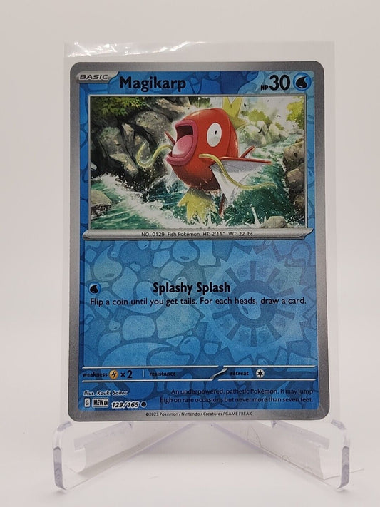 129/165 Magikarp [Reverse Holo]  Pokémon TGC Scarlet & Violet - 151