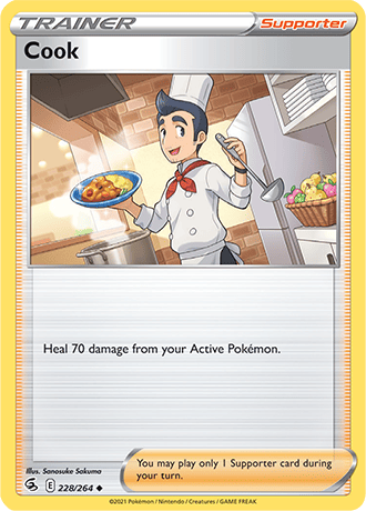 Cook  228/264 Pokémon TCG Fusion Strike