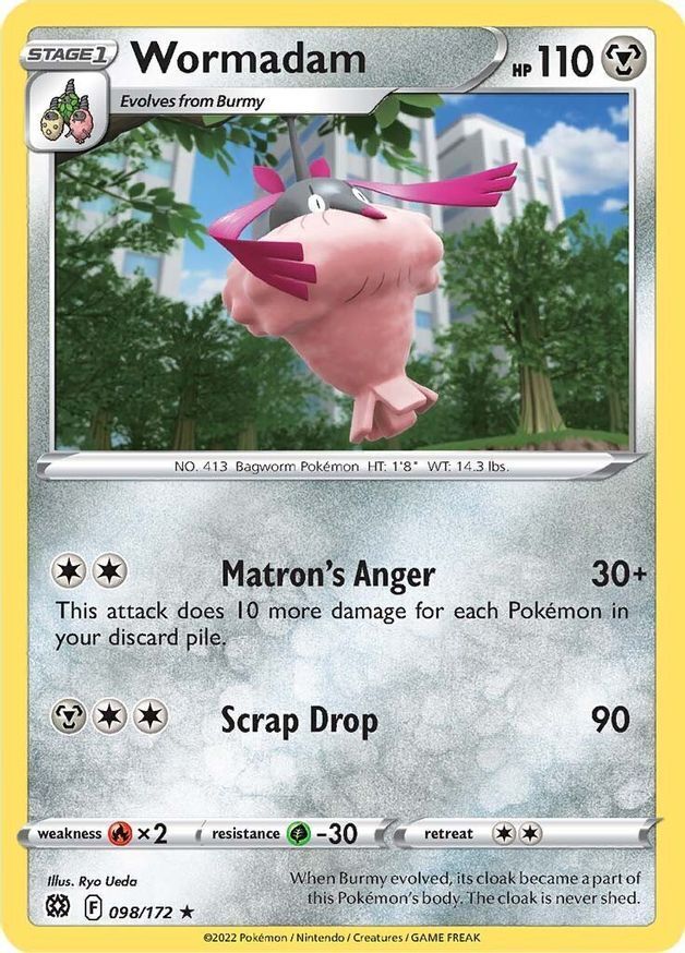 Wormadam  98/172 Pokémon TCG Brilliant Stars