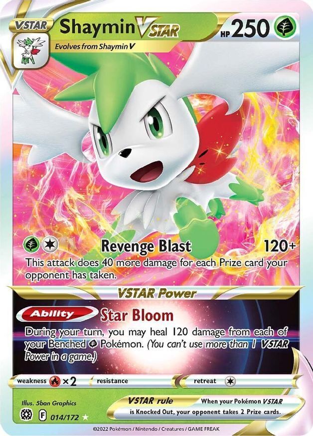 Shaymin VSTAR  14/172 Pokémon TCG Brilliant Stars