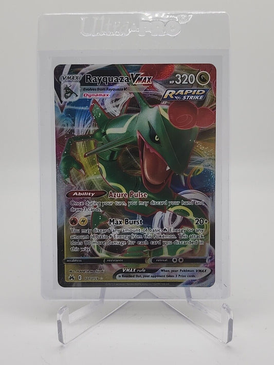 Rayquaza VMAX 101/159 Pokémon TGC Crown Zenith