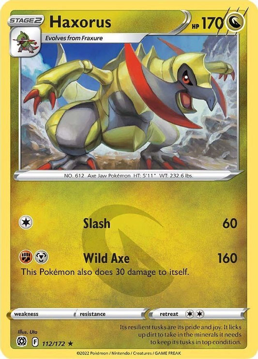 Haxorus  112/172 Pokémon TCG Brilliant Stars