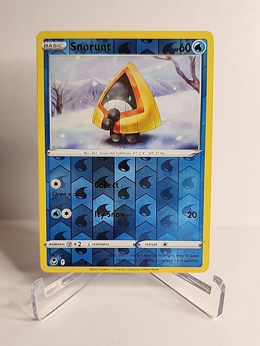 Snorunt [Reverse Holo] 41/195 Pokémon Cards Silver Tempest