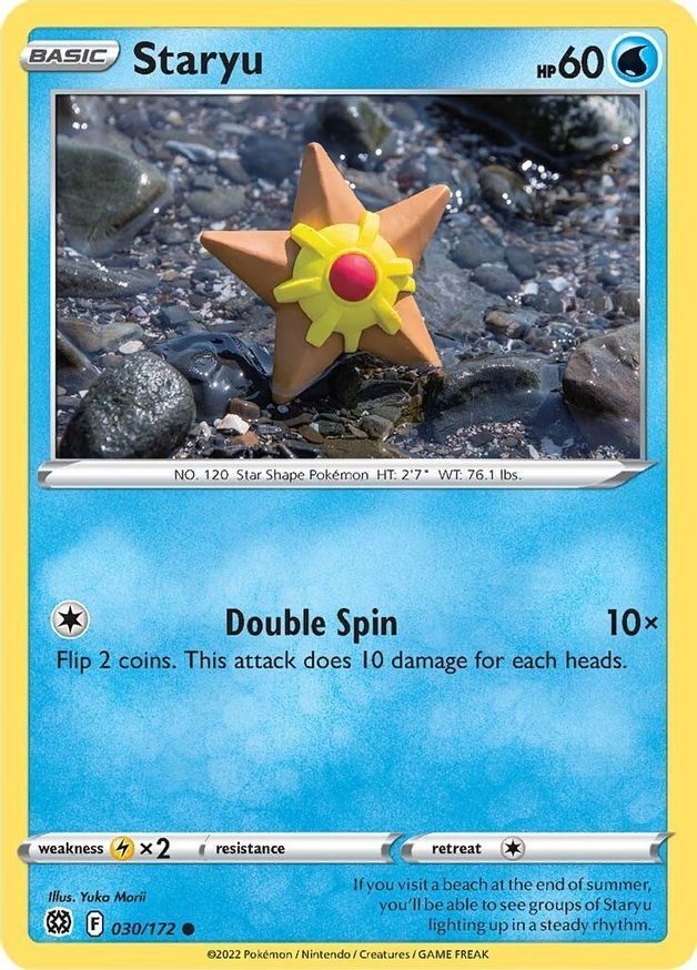 Staryu  30/172 Pokémon TCG Brilliant Stars