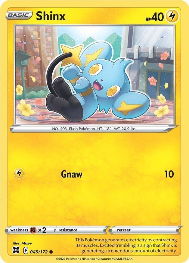 Shinx  49/172 Pokémon TCG Brilliant Stars