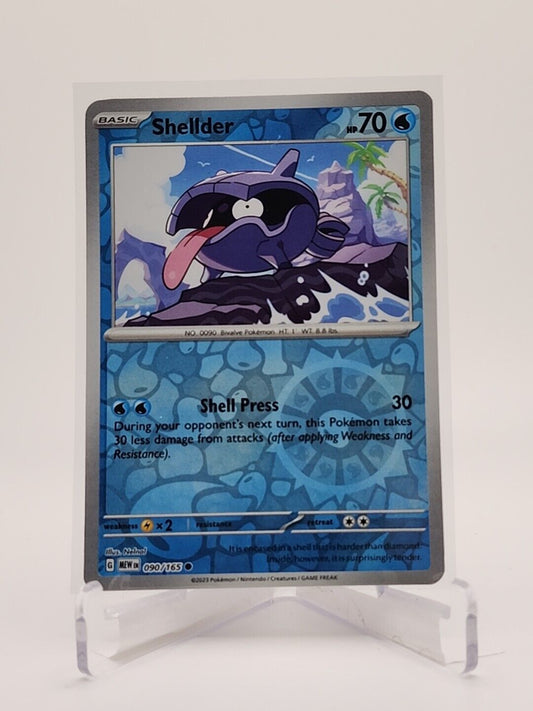 90/165 Shellder [Reverse Holo]  Pokémon TGC Scarlet & Violet - 151