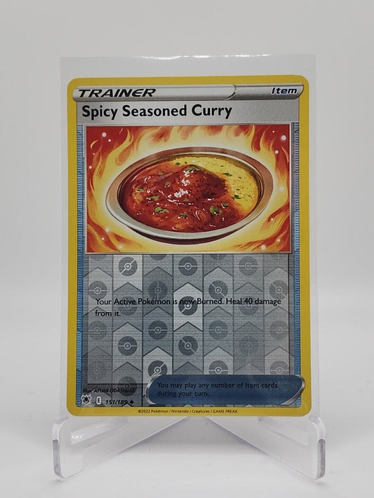 Spicy Seasoned Curry [Reverse Holo]  151/189 Pokémon TCG Astral Radiance