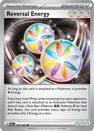 Reversal Energy [Reverse Holo]  192/193 Pokémon TCG Paldea Evolved