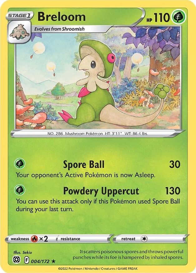 Breloom  4/172 Pokémon TCG Brilliant Stars