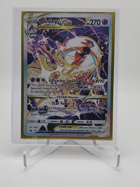 Deoxys VSTAR  GG46/159 Pokémon TCG Crown Zenith