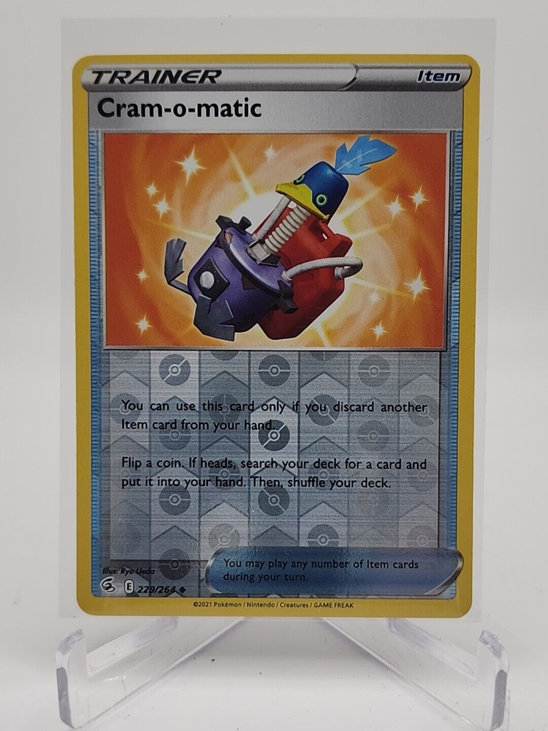 Cram-o-matic [Reverse Holo]  229/264 Pokémon TCG Fusion Strike