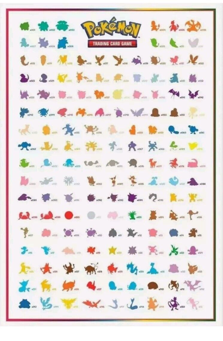 Pokemon Scarlet & Violet 151 Poster and Players Guide