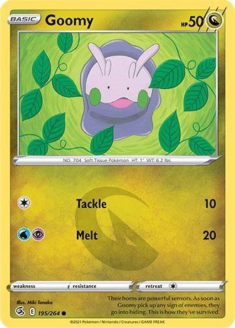 Goomy  195/264 Pokémon TCG Fusion Strike