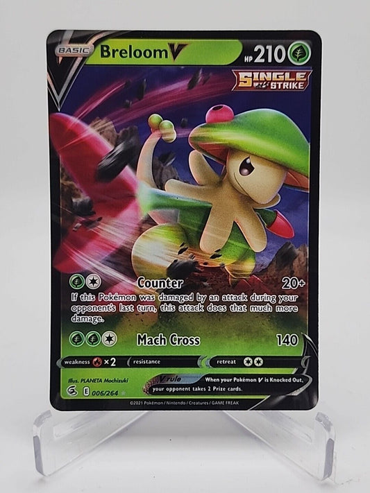 Breloom V  6/264 Pokémon TCG Fusion Strike