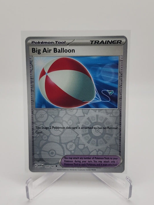 155/165 Big Air Balloon [Reverse Holo] Pokémon TCG Scarlet & Violet - 151