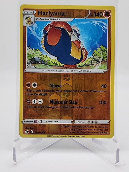 Hariyama [Reverse Holo]  98/196 Pokémon TCG Lost Origin