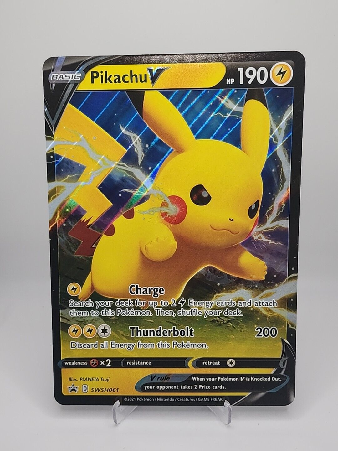 Pikachu V [Jumbo]  SWSH061 Pokémon TCG  - Jumbo Card