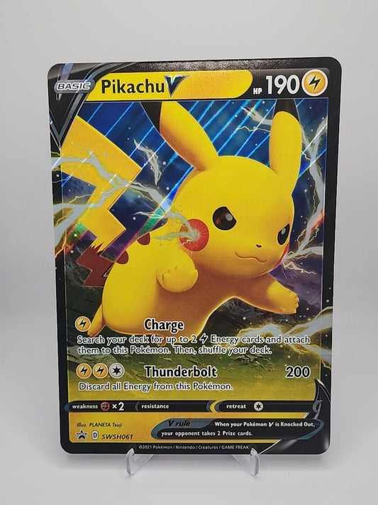 Pikachu V [Jumbo]  SWSH061 Pokémon TCG  - Jumbo Card