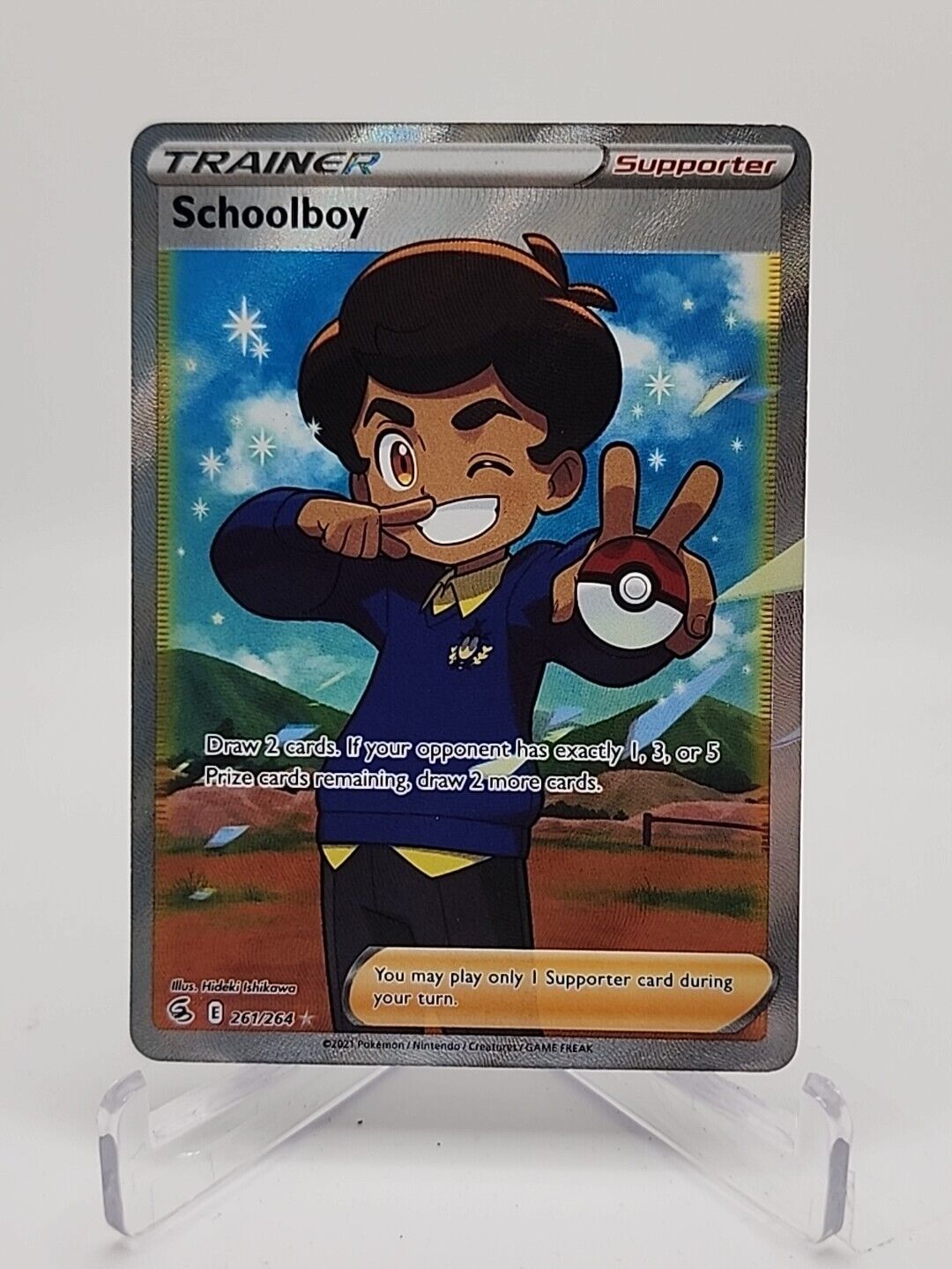 Schoolboy  261/264 Pokémon TCG Fusion Strike