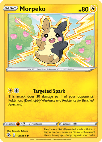 Morpeko  109/264 Pokémon TCG Fusion Strike