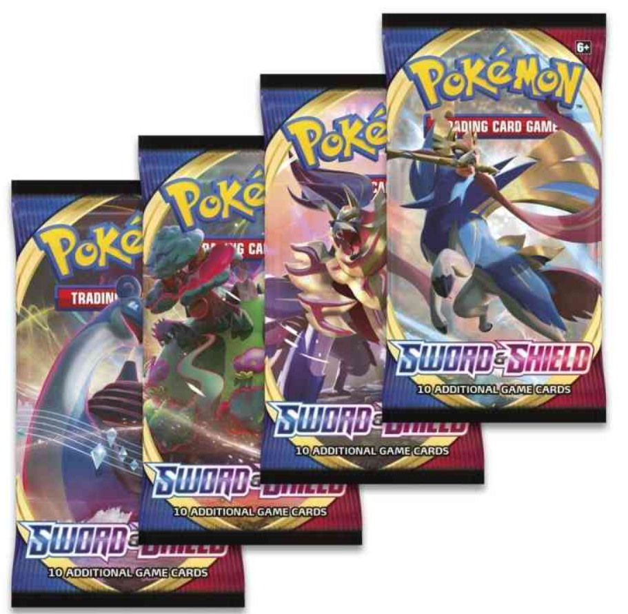 Pokémon TCG - Sword & Shield Booster Pack Sealed (Pack Art Varies)