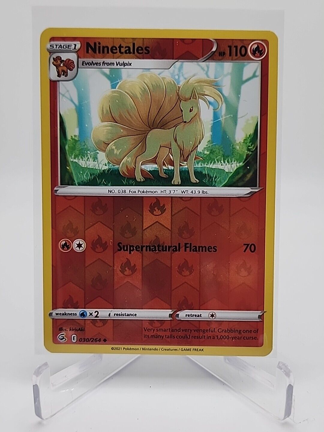 Ninetales [Reverse Holo]  30/264 Pokémon TCG Fusion Strike