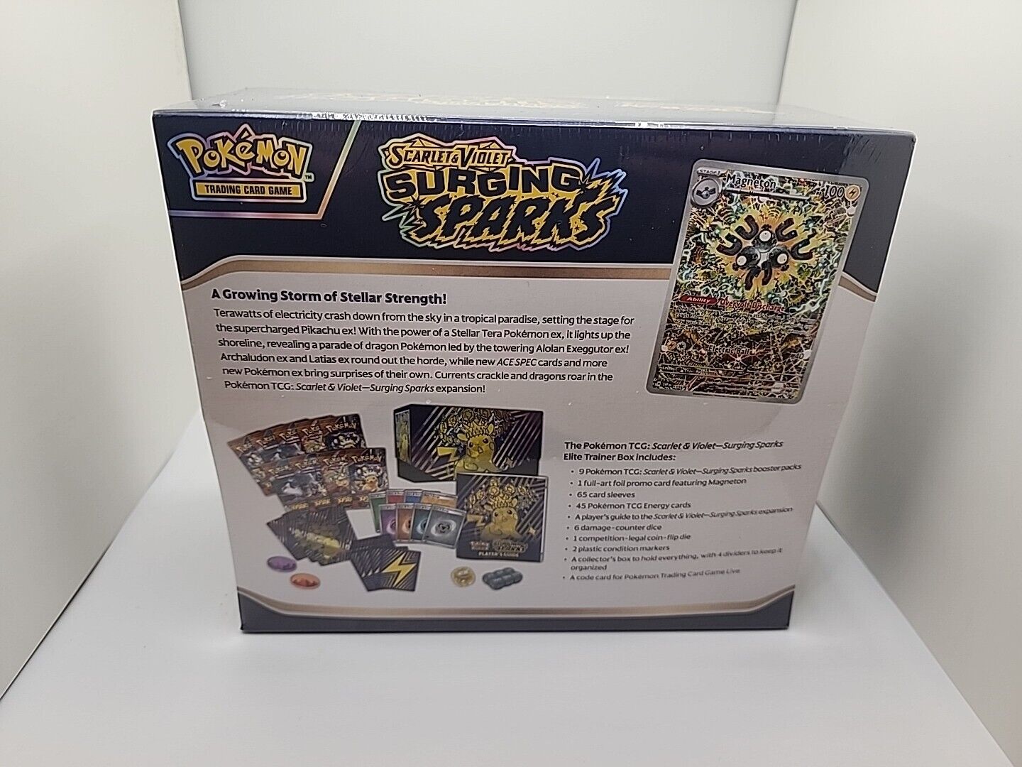 Pokemon TCG: Surging Sparks - Elite Trainer Box - Factory Sealed - SHIPS NOW