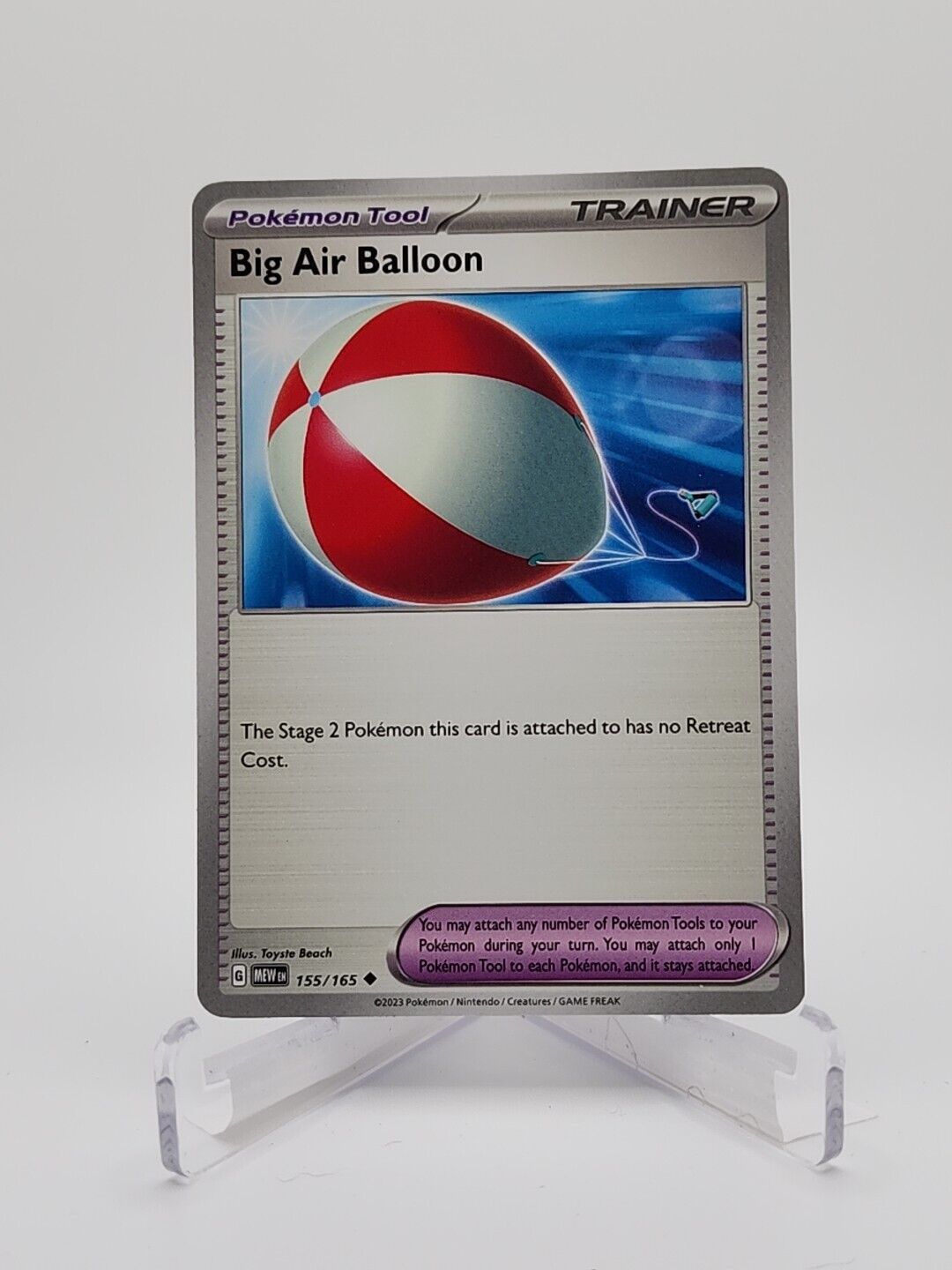 155/165 Big Air Balloon  Pokémon TGC Scarlet & Violet - 151