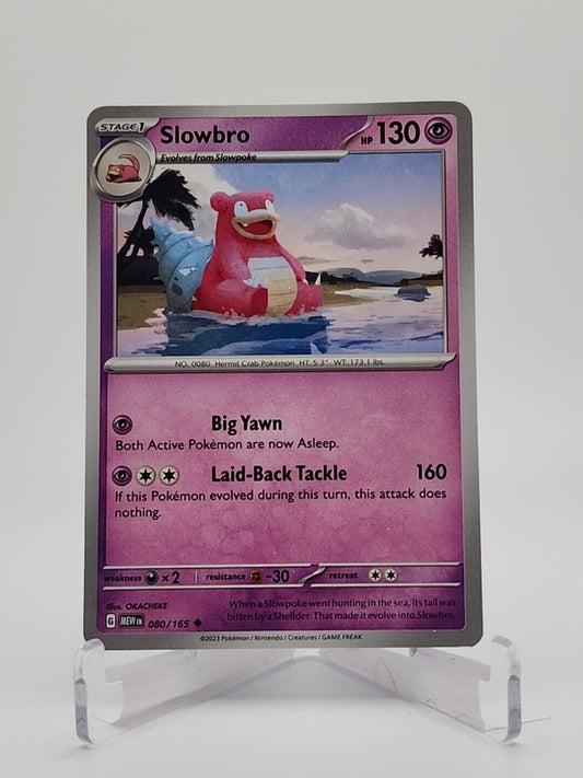 80/165 Slowbro  Pokémon TGC Scarlet & Violet - 151