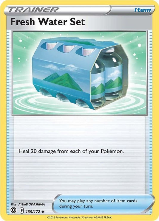 Fresh Water Set  139/172 Pokémon TCG Brilliant Stars