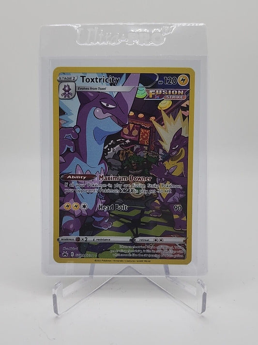 Toxtricity GG09/GG70 Pokémon TGC Crown Zenith