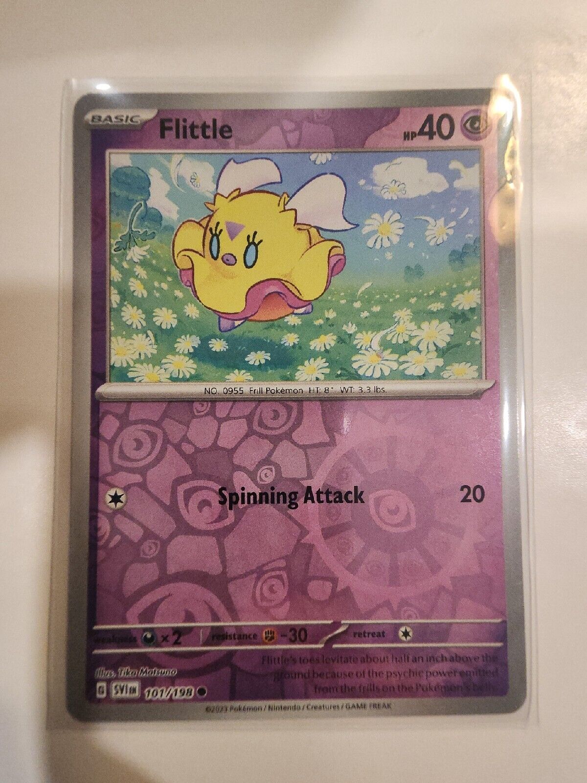 Flittle [Reverse Holo] 101/198 Pokémon TGC Scarlet & Violet