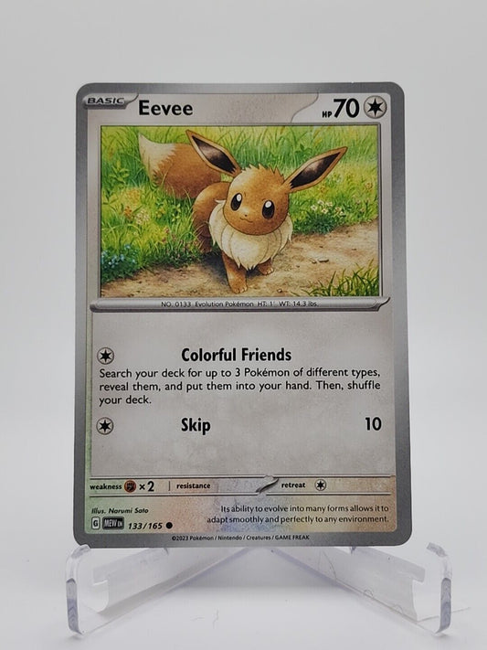 133/165 Eevee  Pokémon TGC Scarlet & Violet - 151