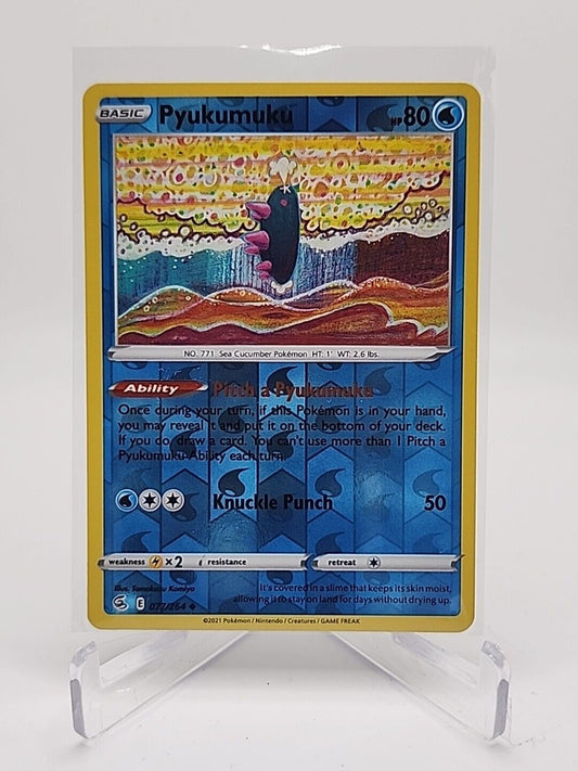 Pyukumuku [Reverse Holo]  77/264 Pokémon TCG Fusion Strike