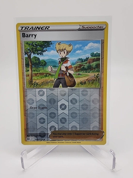 Barry [Reverse Holo]  130/172 Pokémon TCG Brilliant Stars